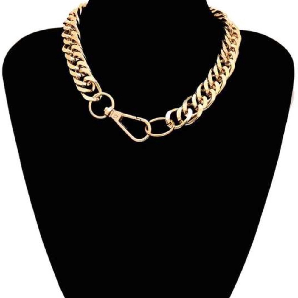 Golden Chain Necklace New